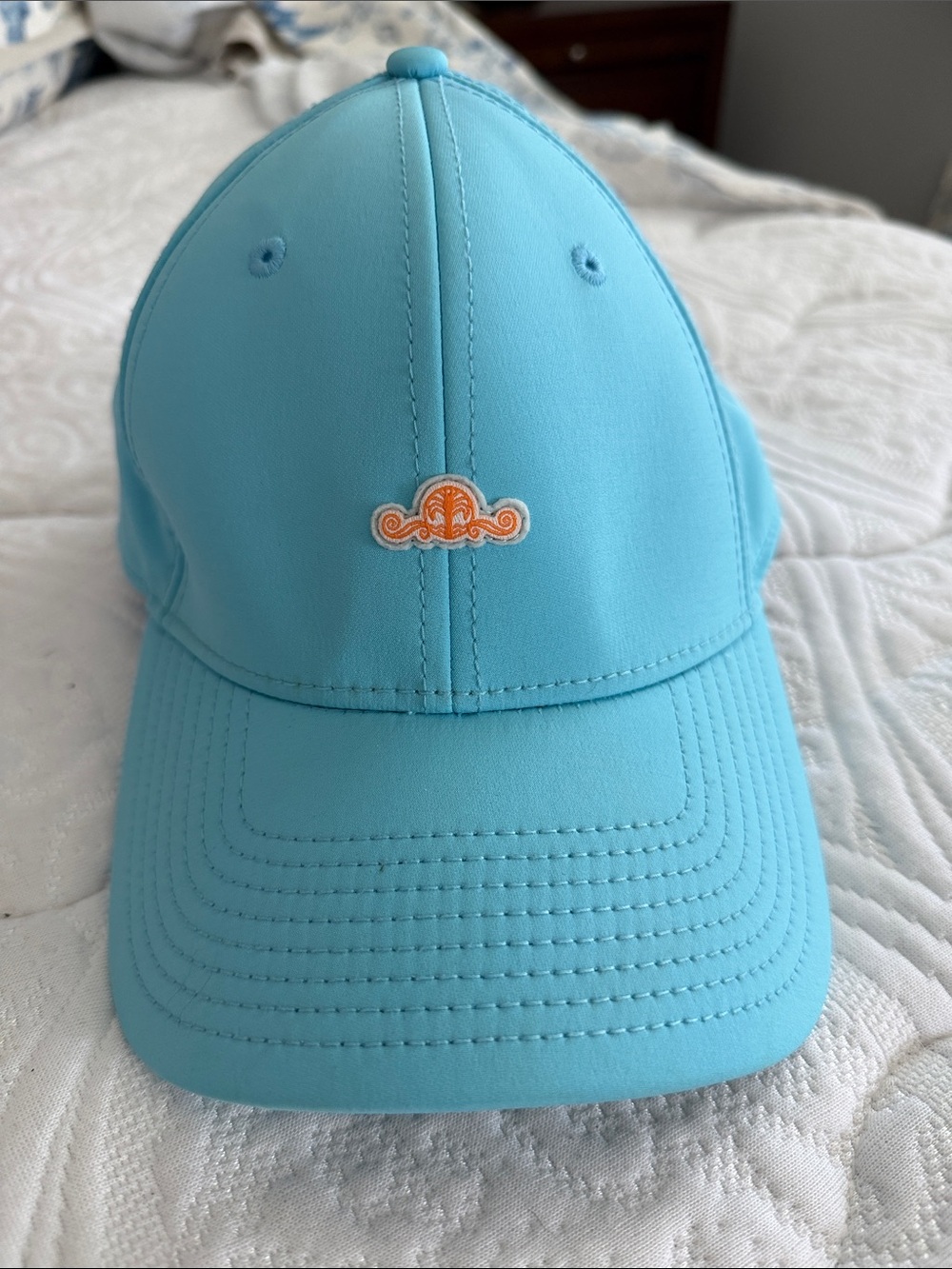 Daniel Island SC Blue Cap with Orange Logo